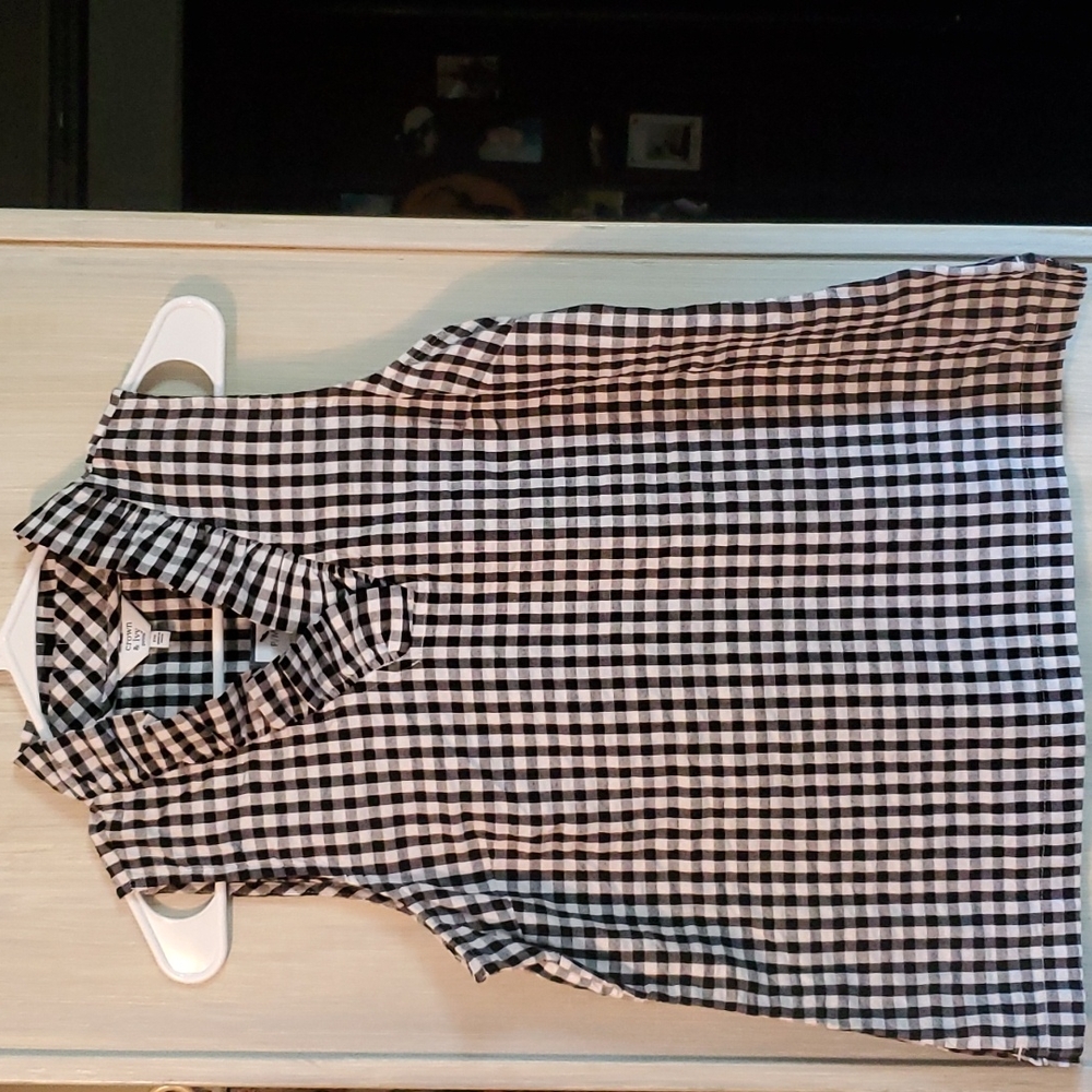 Crown and Ivy gingham shirt